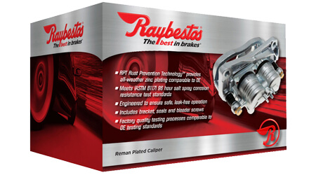 Raybestos® Reman Plated and Non-Plated Brake Calipers